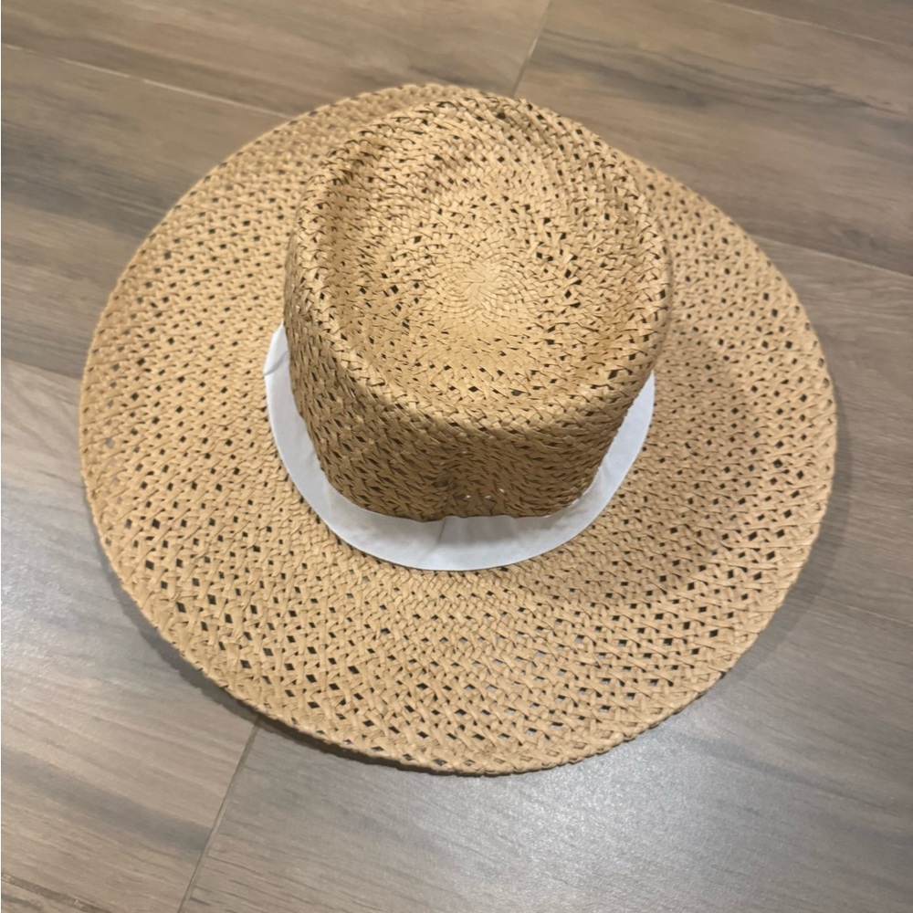 J. Crew Natural Woven Hat - Picture 2 of 2
